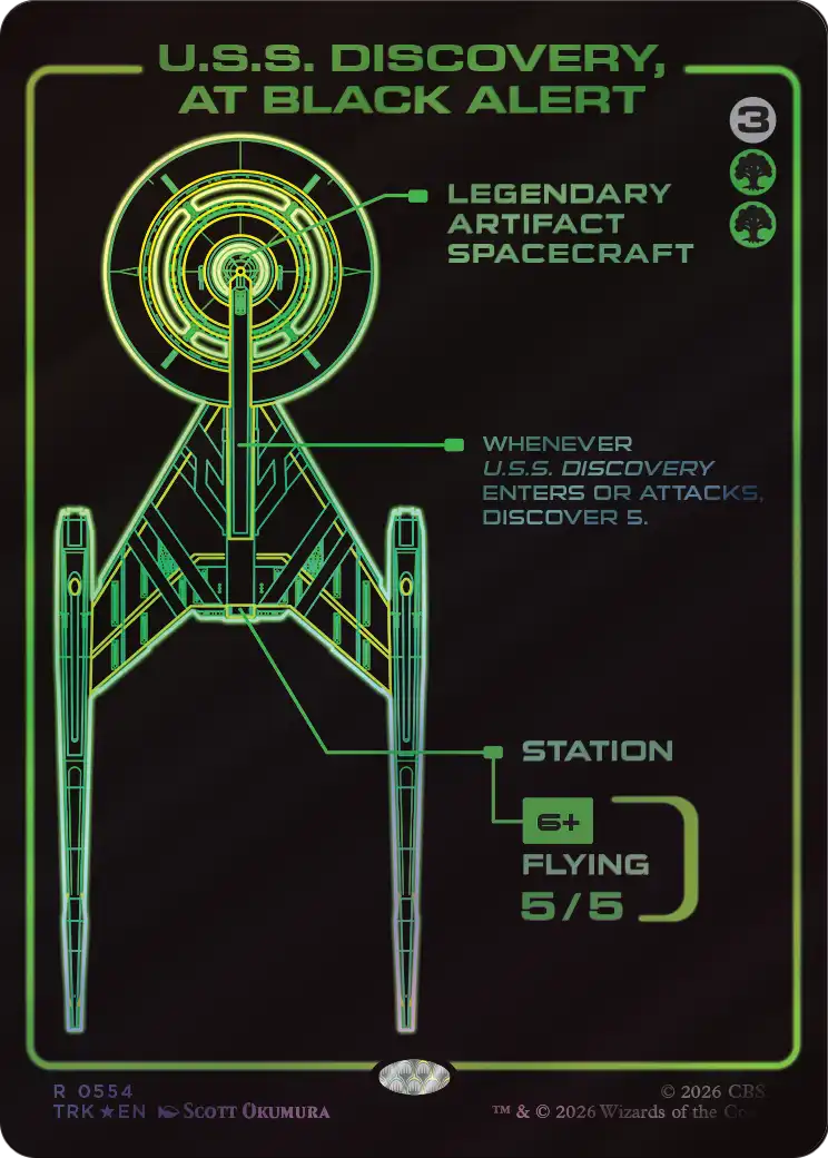 U.S.S. Discovery, at Black Alert