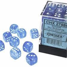 36 Count D6 Borealis Chessex Dice Set