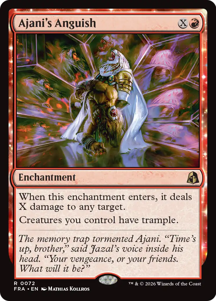 Ajani's Anguish