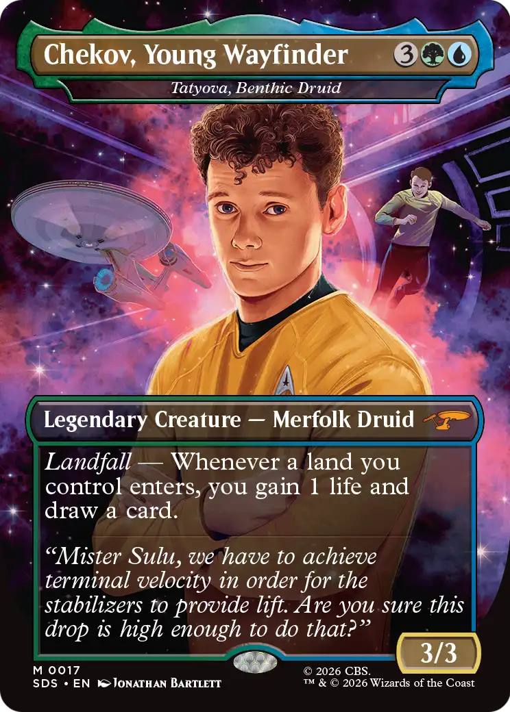 Chekov, Young Wayfinder - Tatyova, Benthic Druid