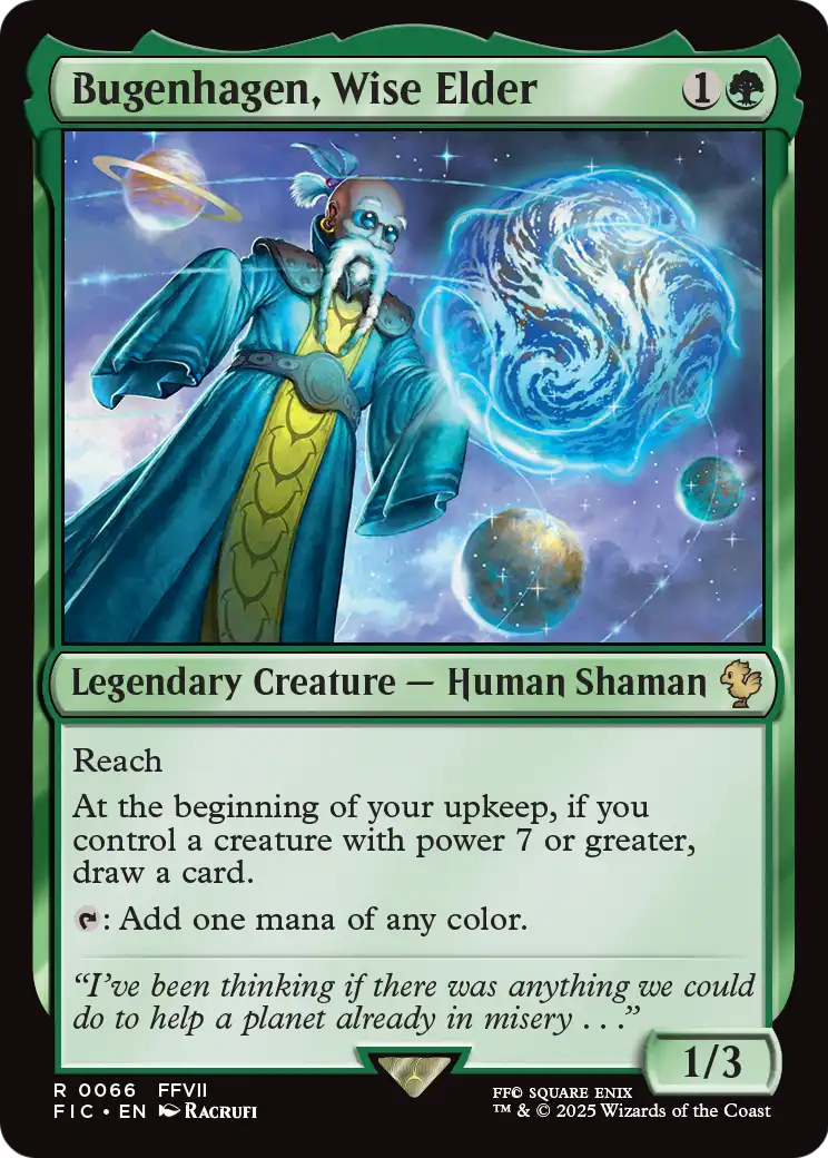 Bugenhagen, Wise Elder