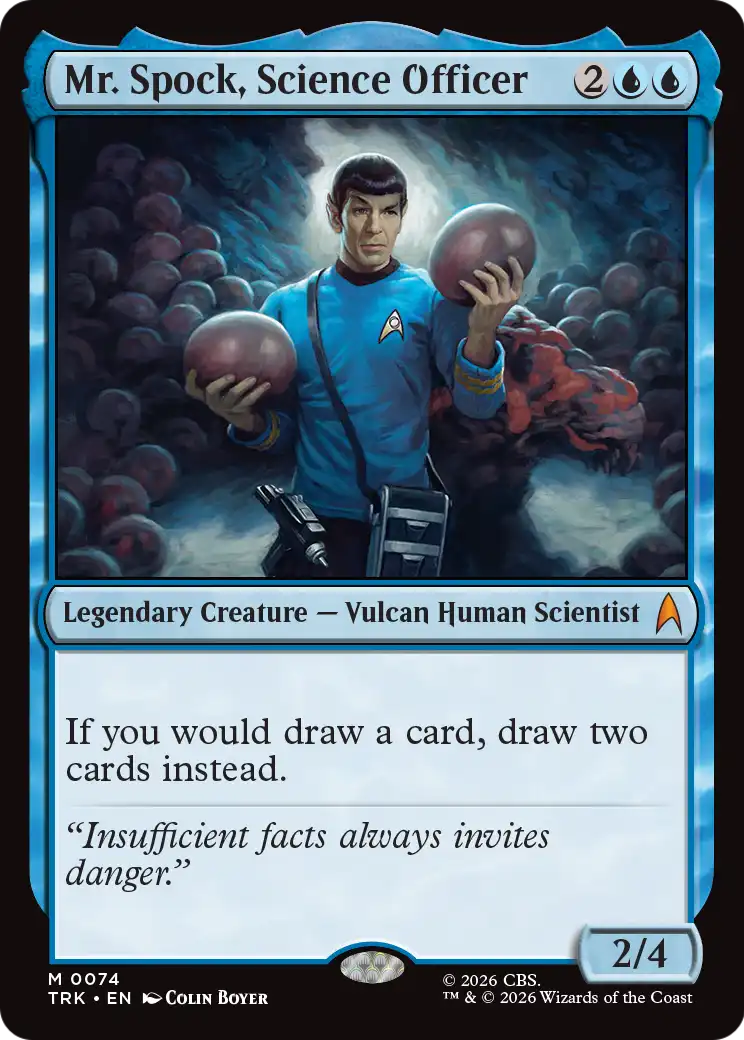 Mr. Spock, Science Officer