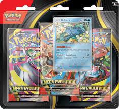 Pokemon Mega Evolutions 3 Pack Blisters
