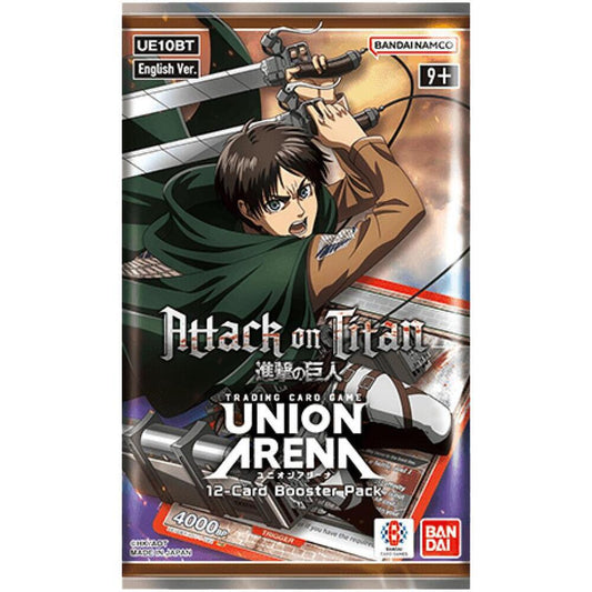 Attack on Titan Booster Pack releases 8/29