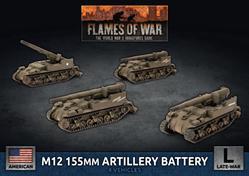 M12 155mm Artillery Battery