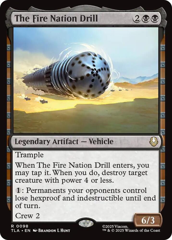 The Fire Nation Drill