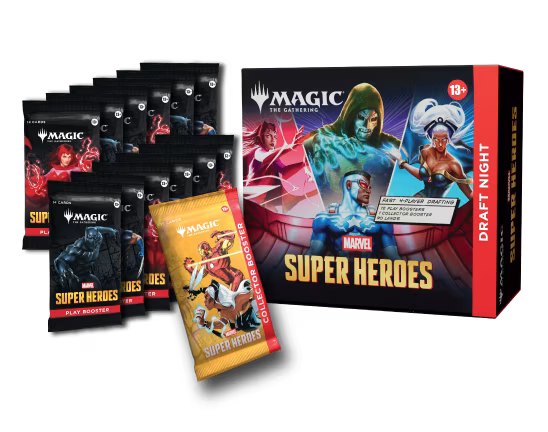 Magic the Gathering Marvel Super Heroes Draft Night Box