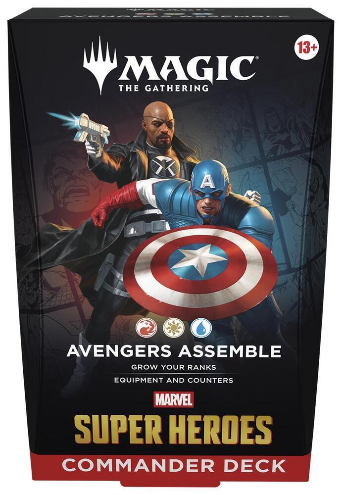 MTG Marvel Super Heroes Commander Decks (Preorder: Available 6/19/26)