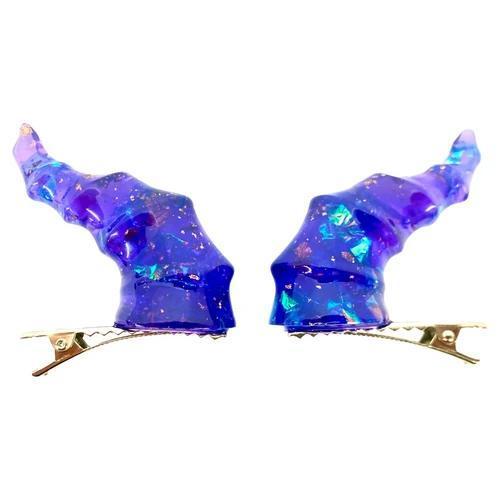 Draconic Adornments Hair Clips
