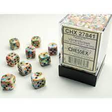 36 Count D6 Festive Chessex Dice Cube