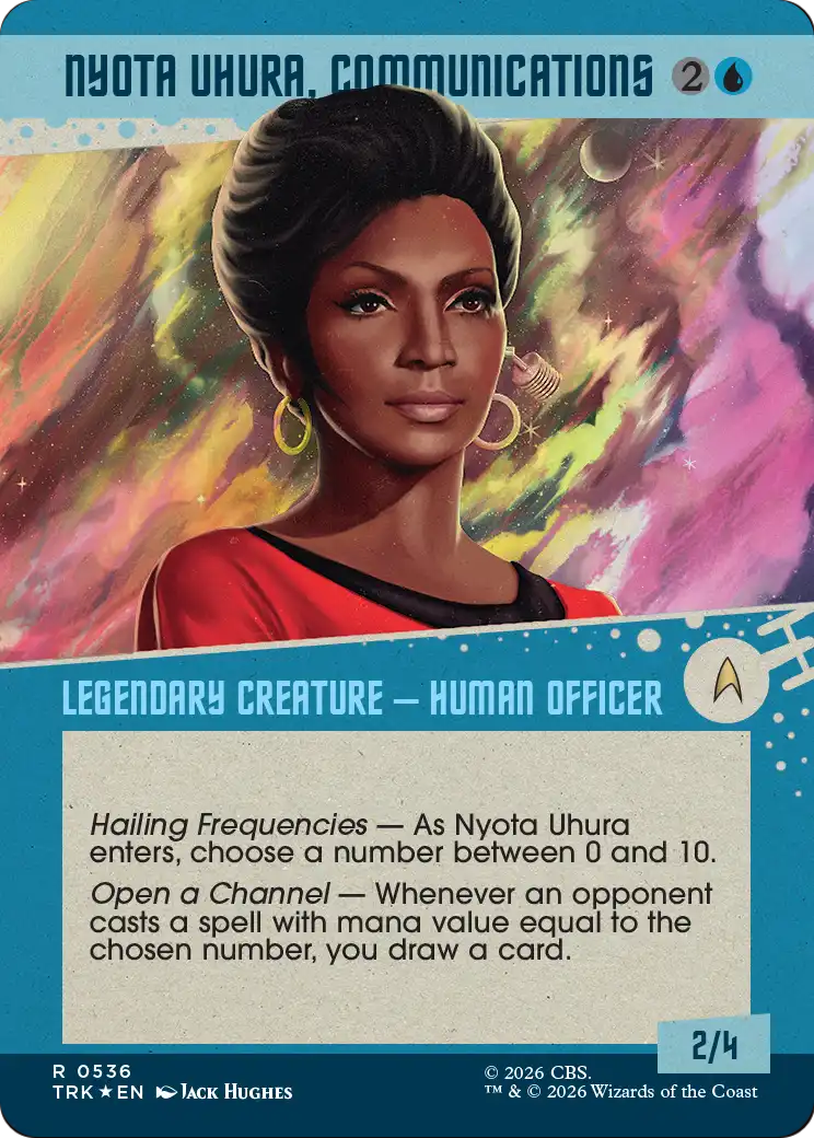 Nyota Uhura, Communications