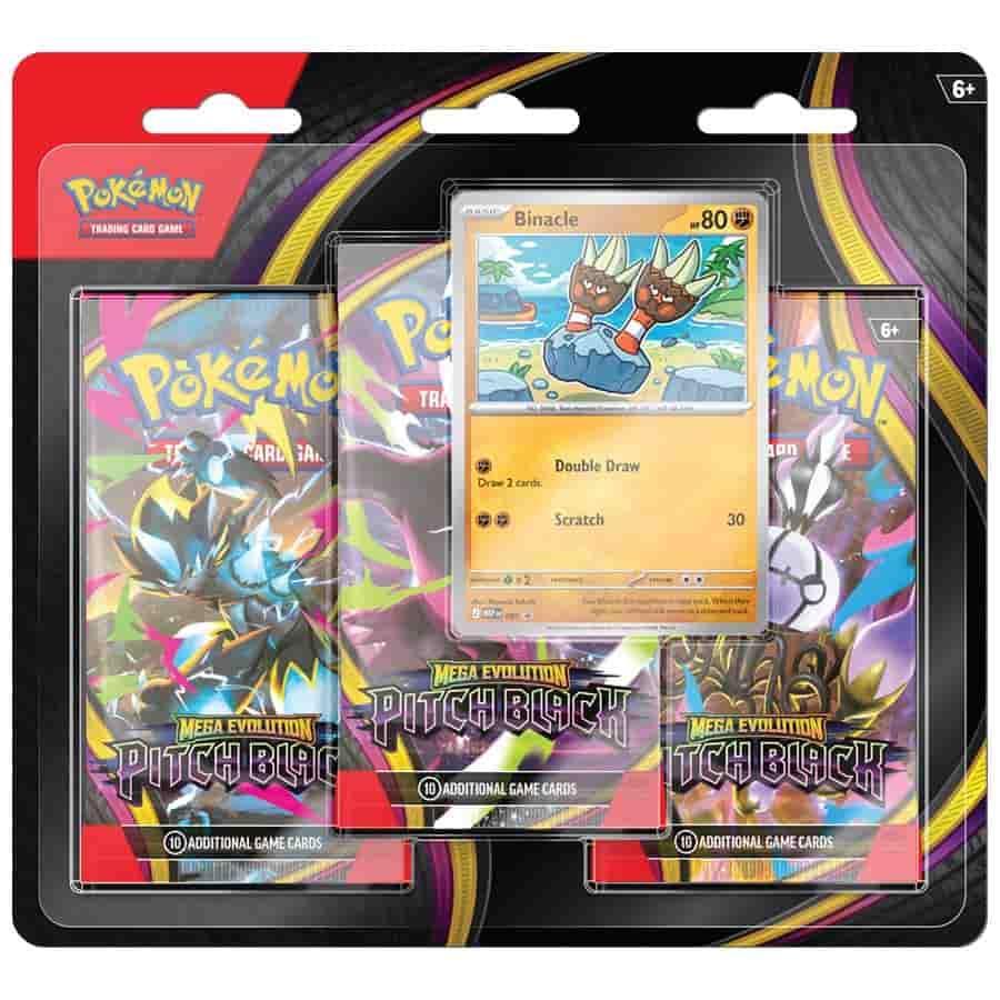 Pitch Black 3 Pack Blister