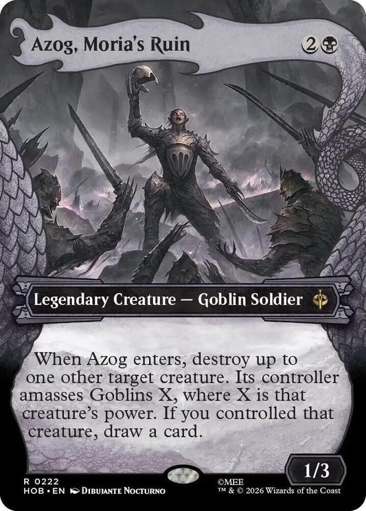 Azog, Moria's Ruin