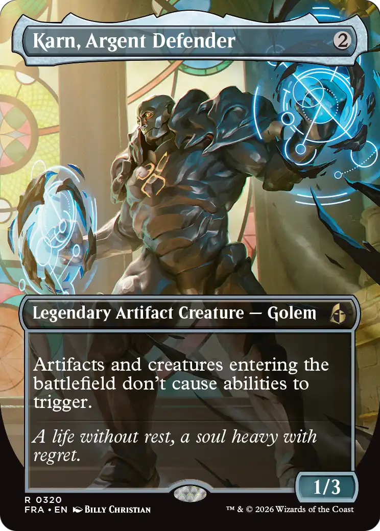 Karn, Argent Defender