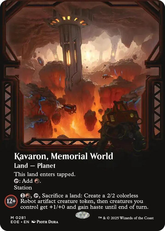 Kavaron, Memorial World
