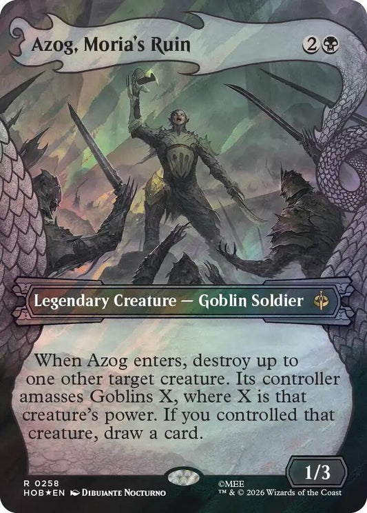 Azog, Moria's Ruin