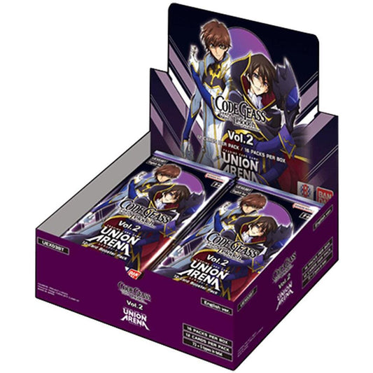 Code Geass Booster Box releases 8/29