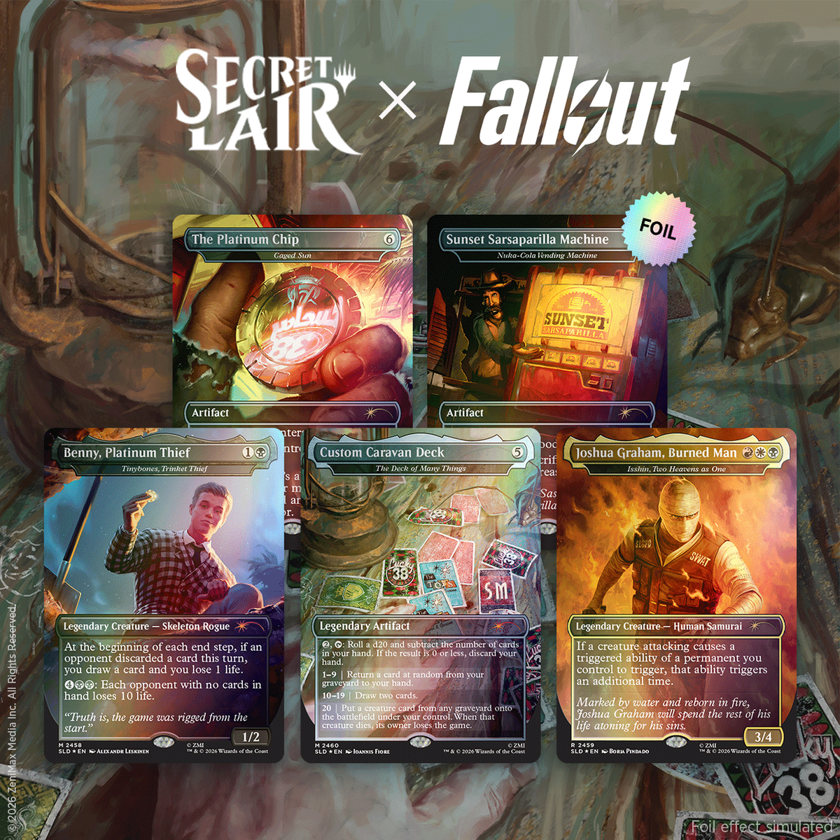 Magic: the Gathering Secret Lairs 2026