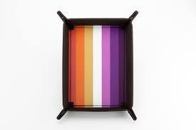 Pride Velvet Dice Folding Tray