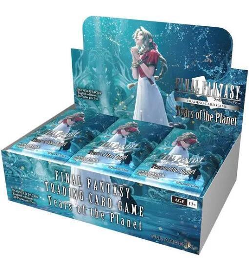 Final Fantasy TCG: Opus 25 - Tears Of The Planet Booster Display