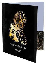 Warhammer 40,000- Datasheet Folio- Space Marines- Adeptus Astartes