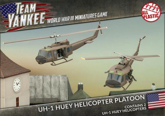 UH-1 Huey Transport Helicopter Platoon (WWIII x2  Aircraft Plastic