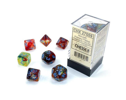 7 Die Cirrus Polyhedral Chessex Dice Cube