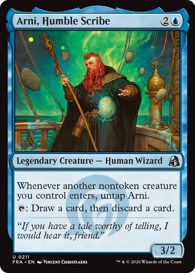 Arni, Humble Scribe