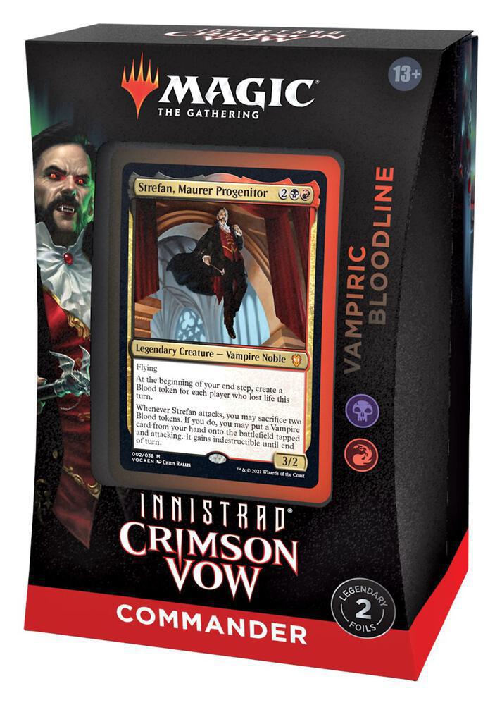 Crimson Vow Commander Deck