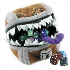 D&D Mimic Dice Pouch Plush