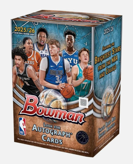 2025/26 Bowman Basketball Blaster Box