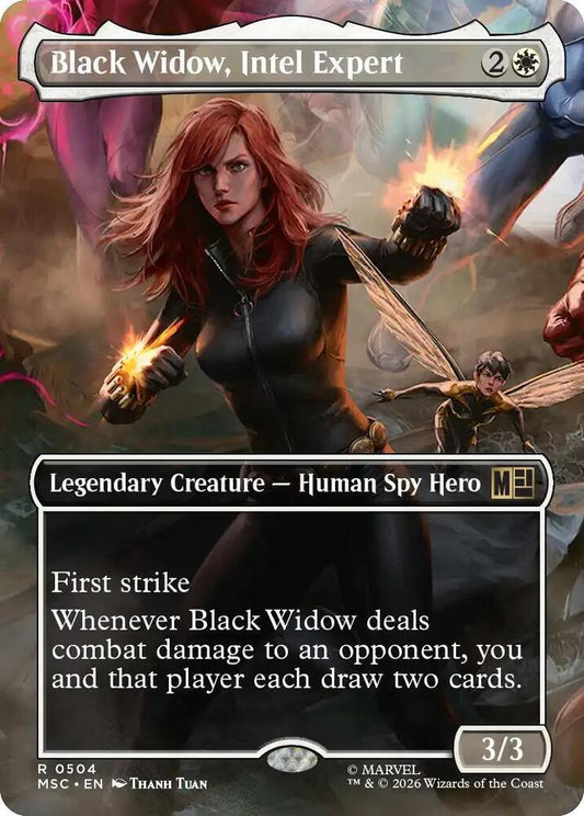 Black Widow, Intel Expert