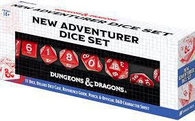 11-Die Set D&D New Adventurer Set