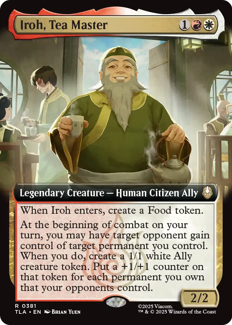 Iroh, Tea Master