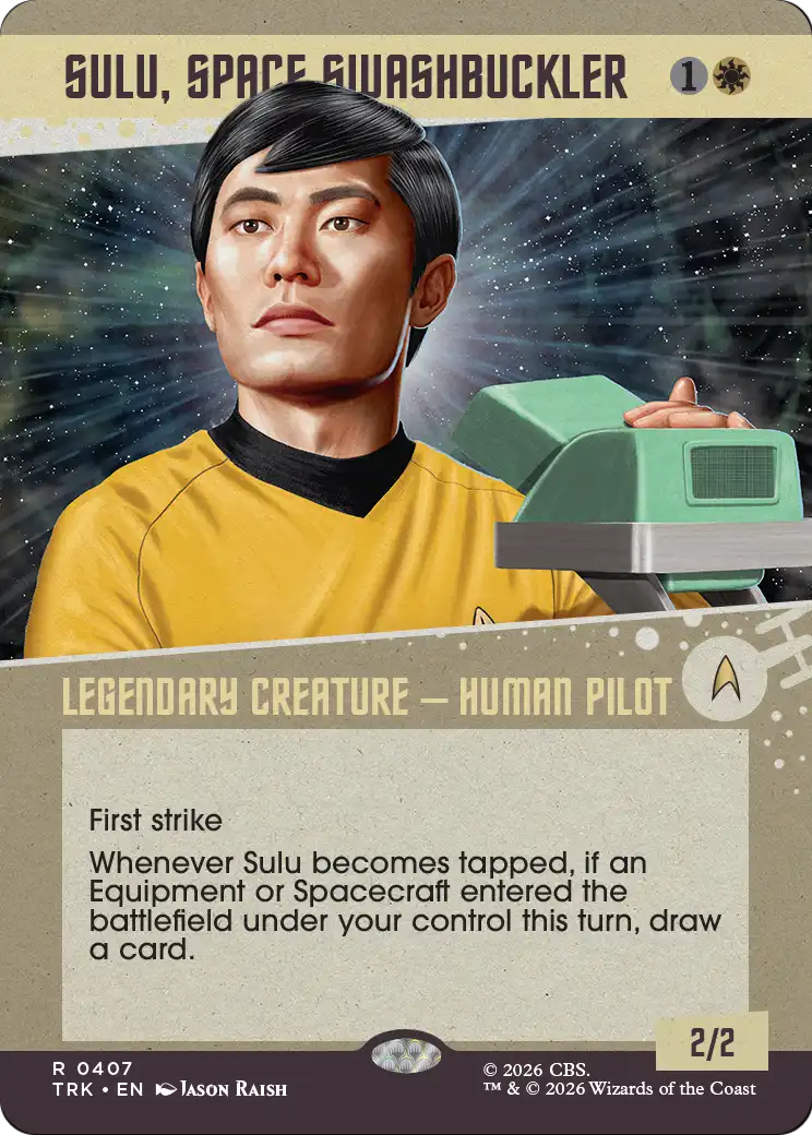 Sulu, Space Swashbuckler