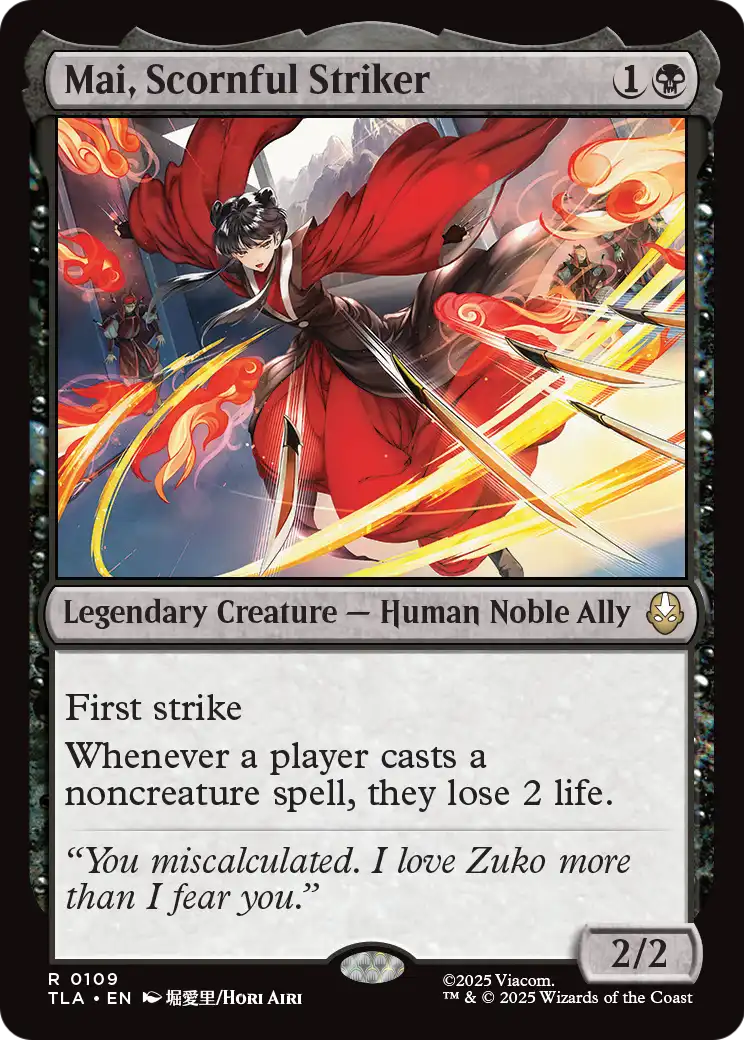Mai, Scornful Striker
