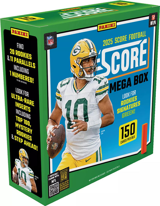 2025 Score Football Mega Box
