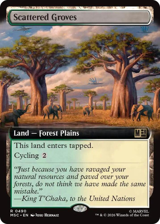 Scattered Groves