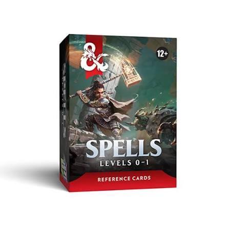 D&D 5e Reference Cards