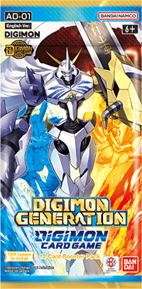 Advanced Booster Digimon Generation (AD-01) Booster Pack
