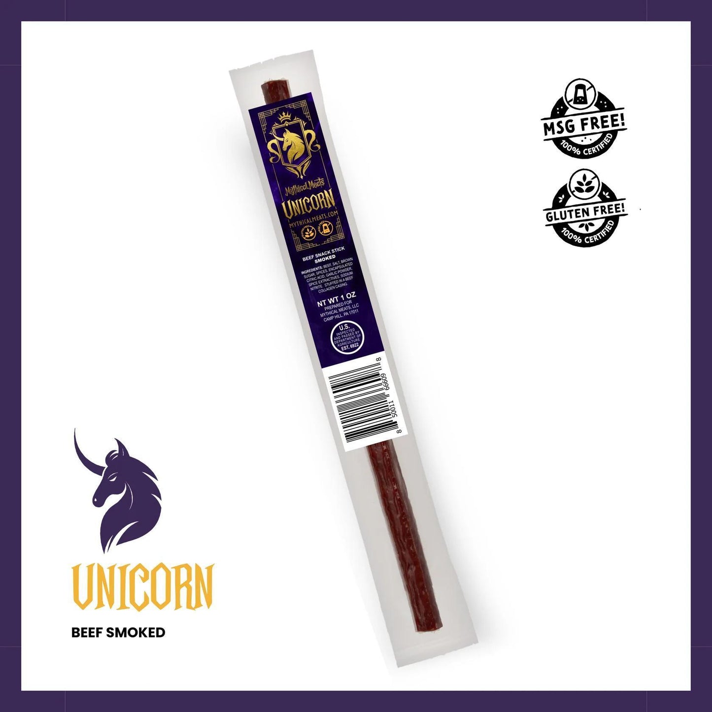 Mythical Meats Meat Sticks