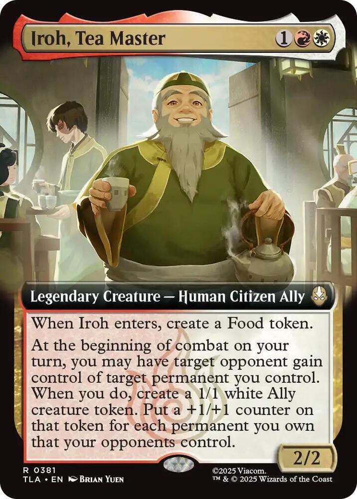 Iroh, Tea Master