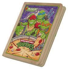 24-Pocket Zipfolio 480: MTG Teenage Mutant Ninja Turtles Pizza Box