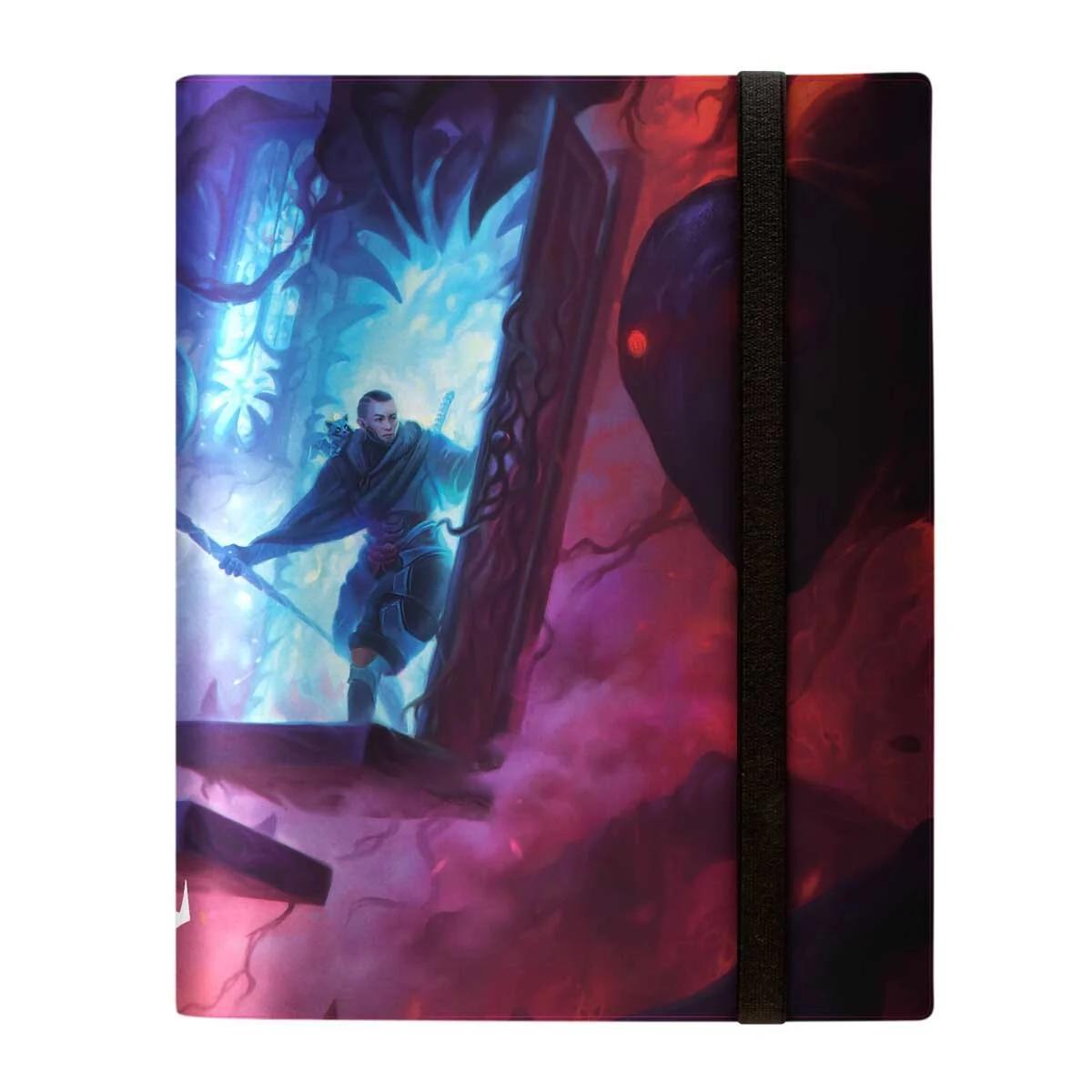 Binder: PRO 9-  Pocket MTG- Duskmourn- Display Art W/ Kaito