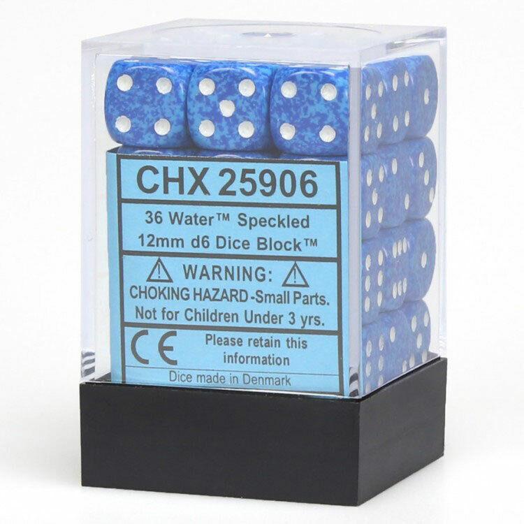 36 Count D6 Speckled Chessex Dice Cube