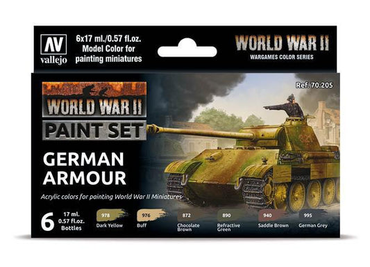 WW2 German Armor Paint Set