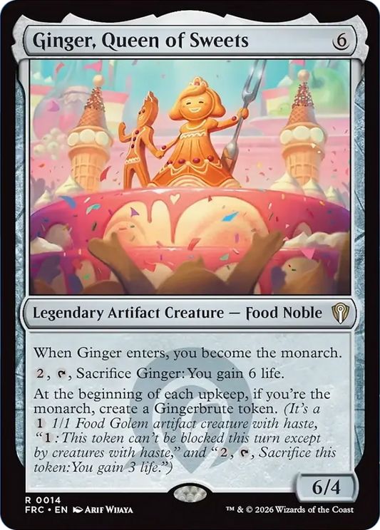 Ginger, Queen of Sweets