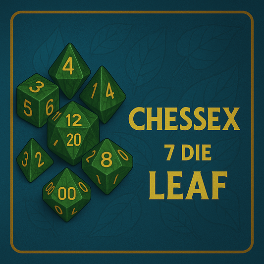 7 Die Leaf Chessex Set