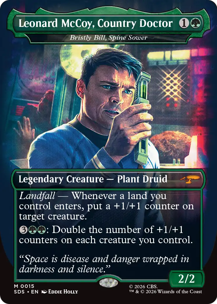 Leonard McCoy, Country Doctor - Bristly Bill, Spine Sower