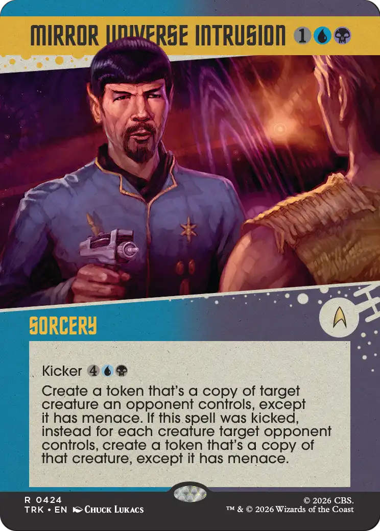 Mirror Universe Intrusion